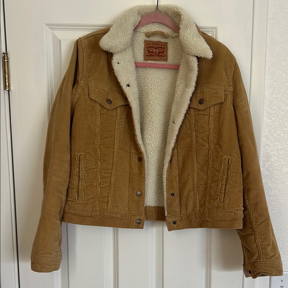 Levi's Women's Tan Corduroy Jacket
